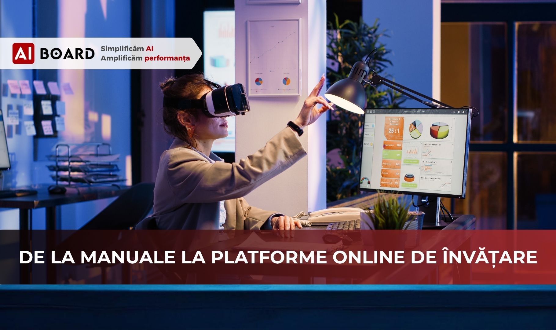 AI in educatie, platforme online de învățare, învățare online, inteligența artificială